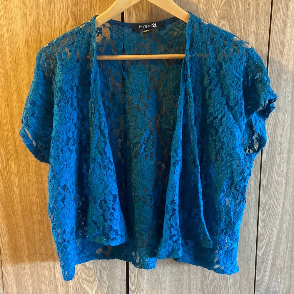 Lace shrug